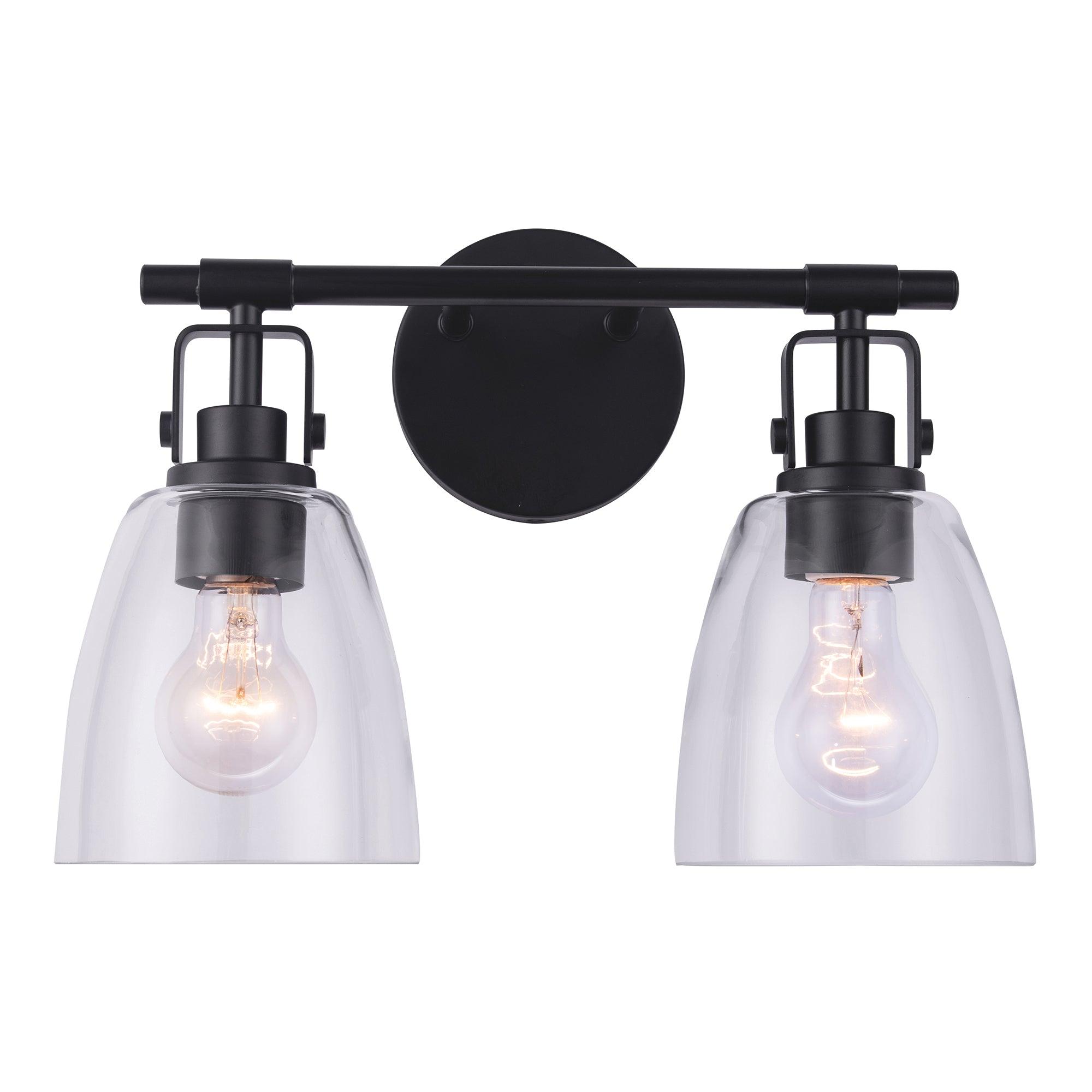 Modern Farmhouse Brilliance 2-Light Vanity Light