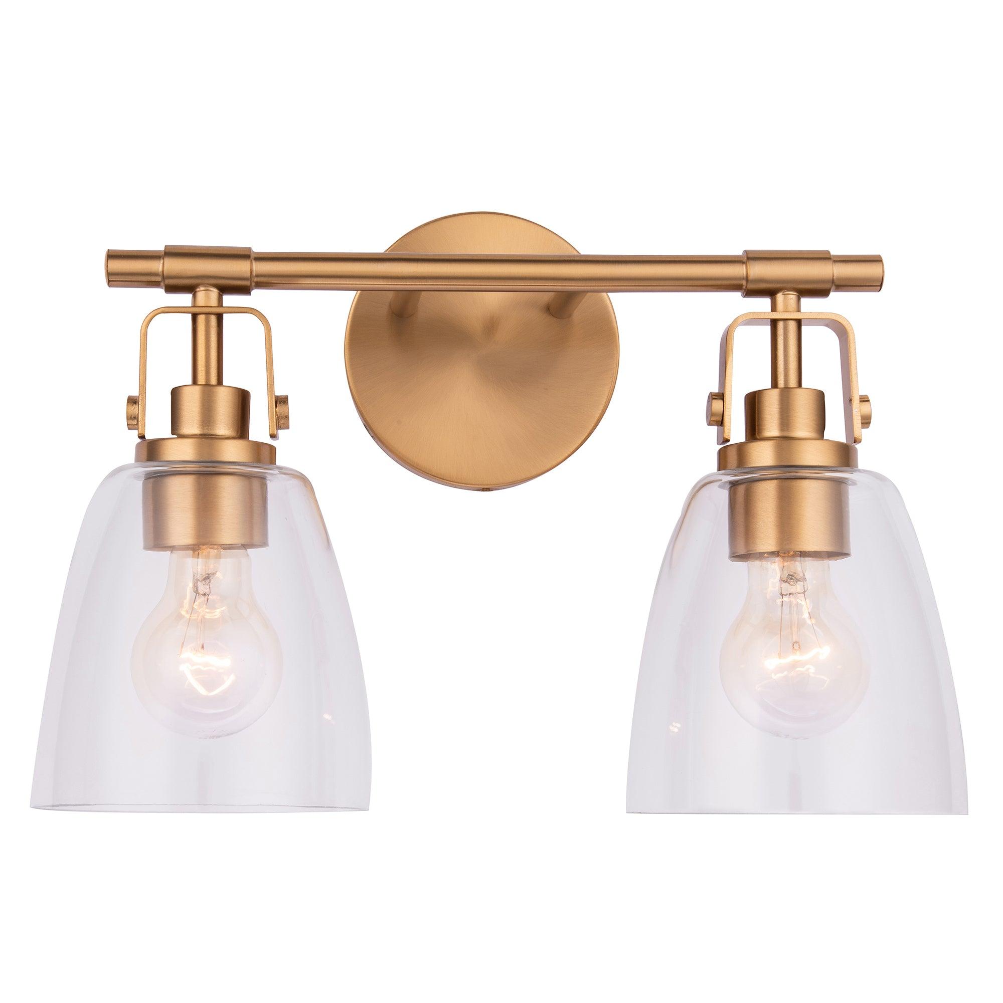 Modern Farmhouse Brilliance 2-Light Vanity Light