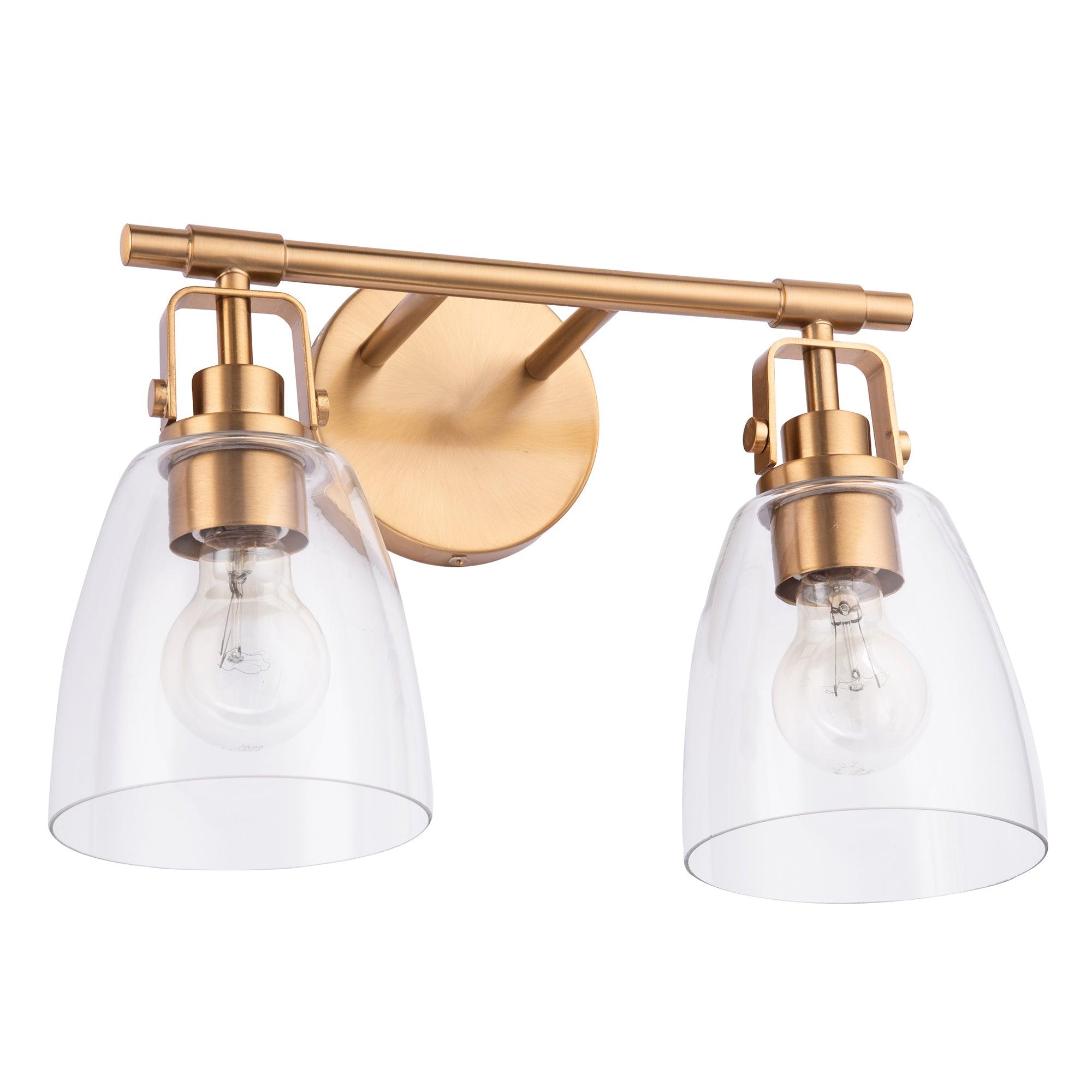 Modern Farmhouse Brilliance 2-Light Vanity Light