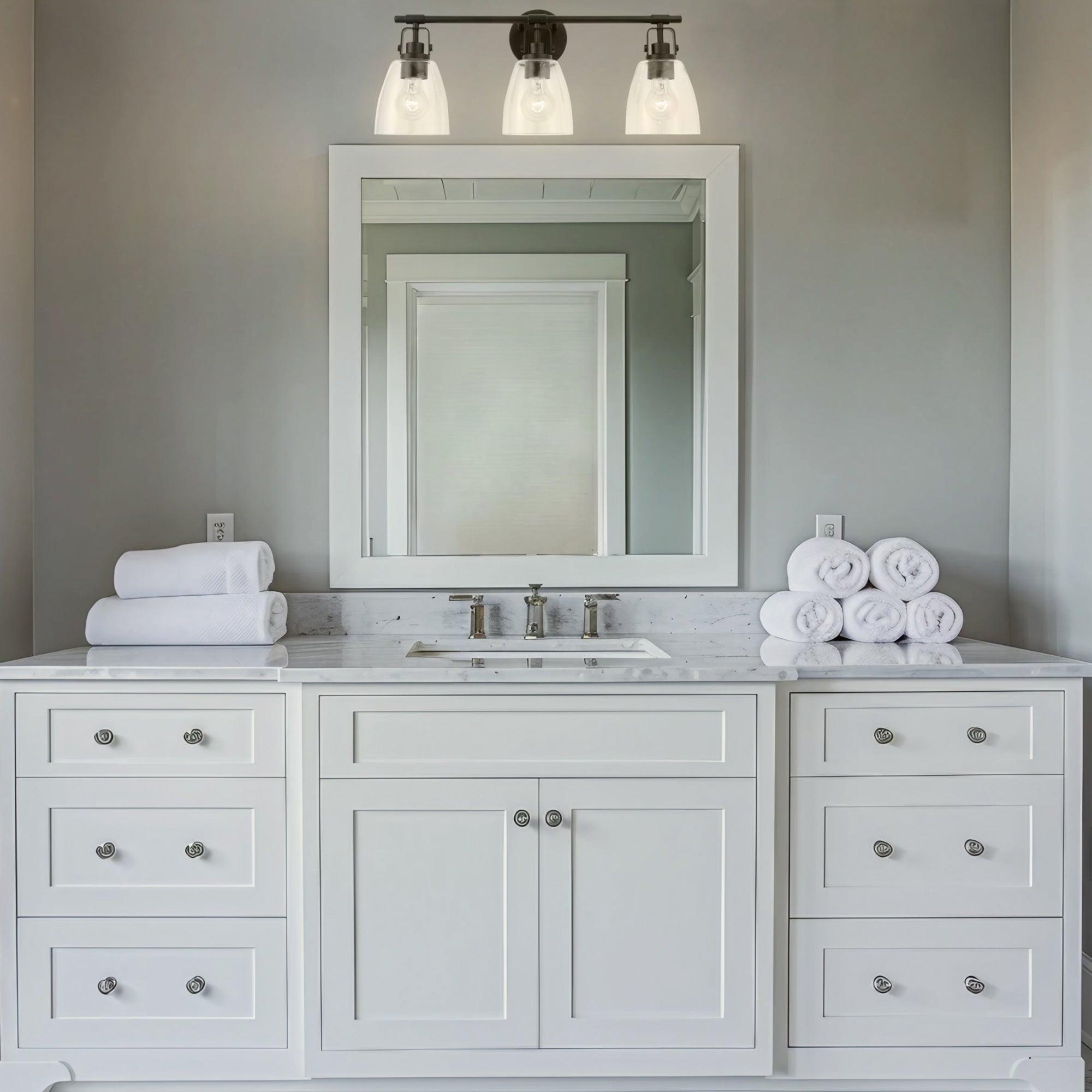 Modern Farmhouse Brilliance 3-Light Vanity Light