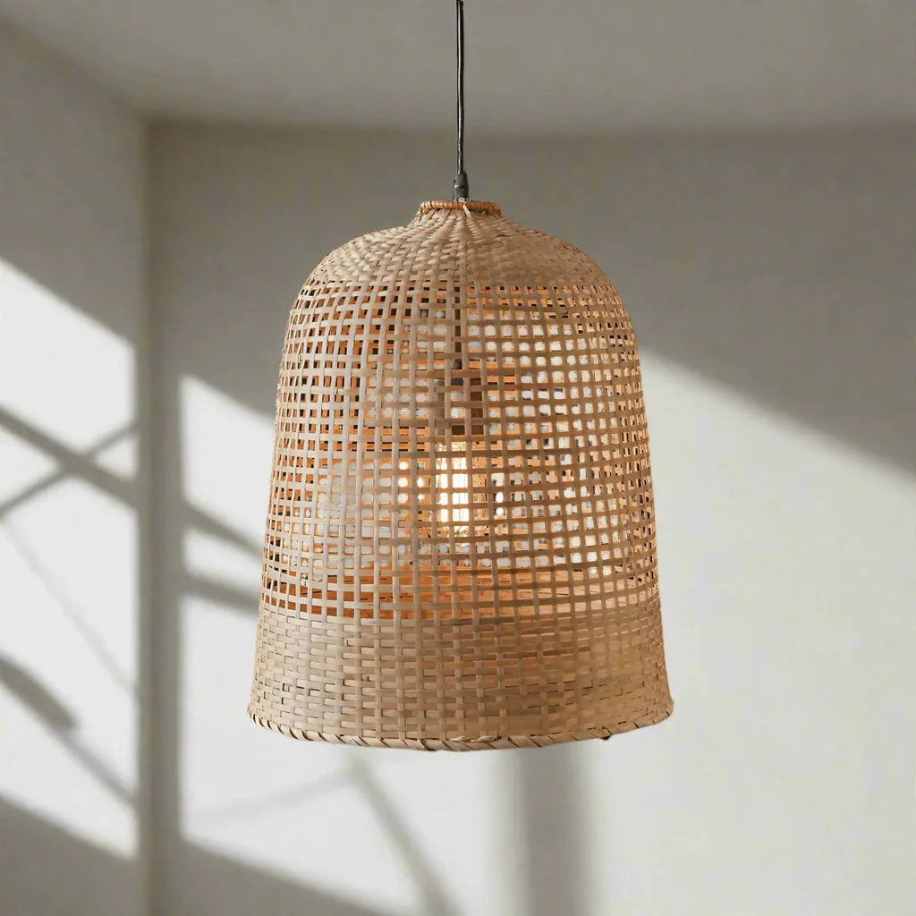 Bohemian Handwoven Rattan Pendant Lamp - IPLUS Lighting