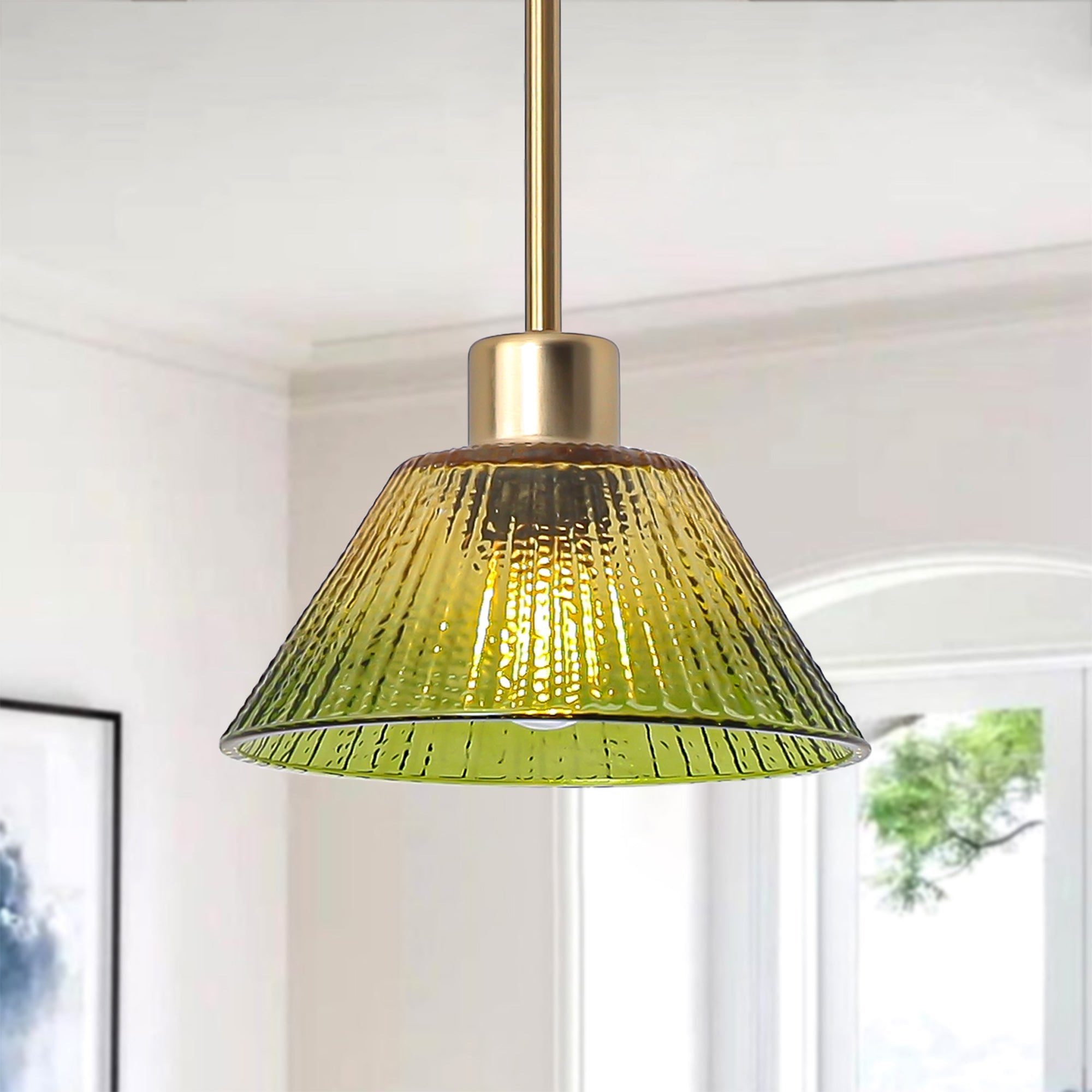 Yetta 7.5 Inch 1 Light Pendant Light