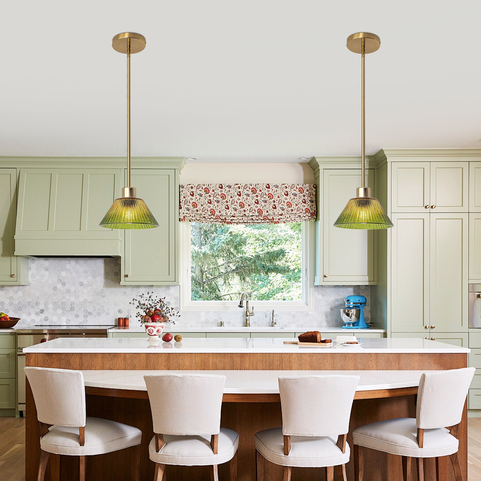 Yetta 7.5 Inch 1 Light Pendant Light