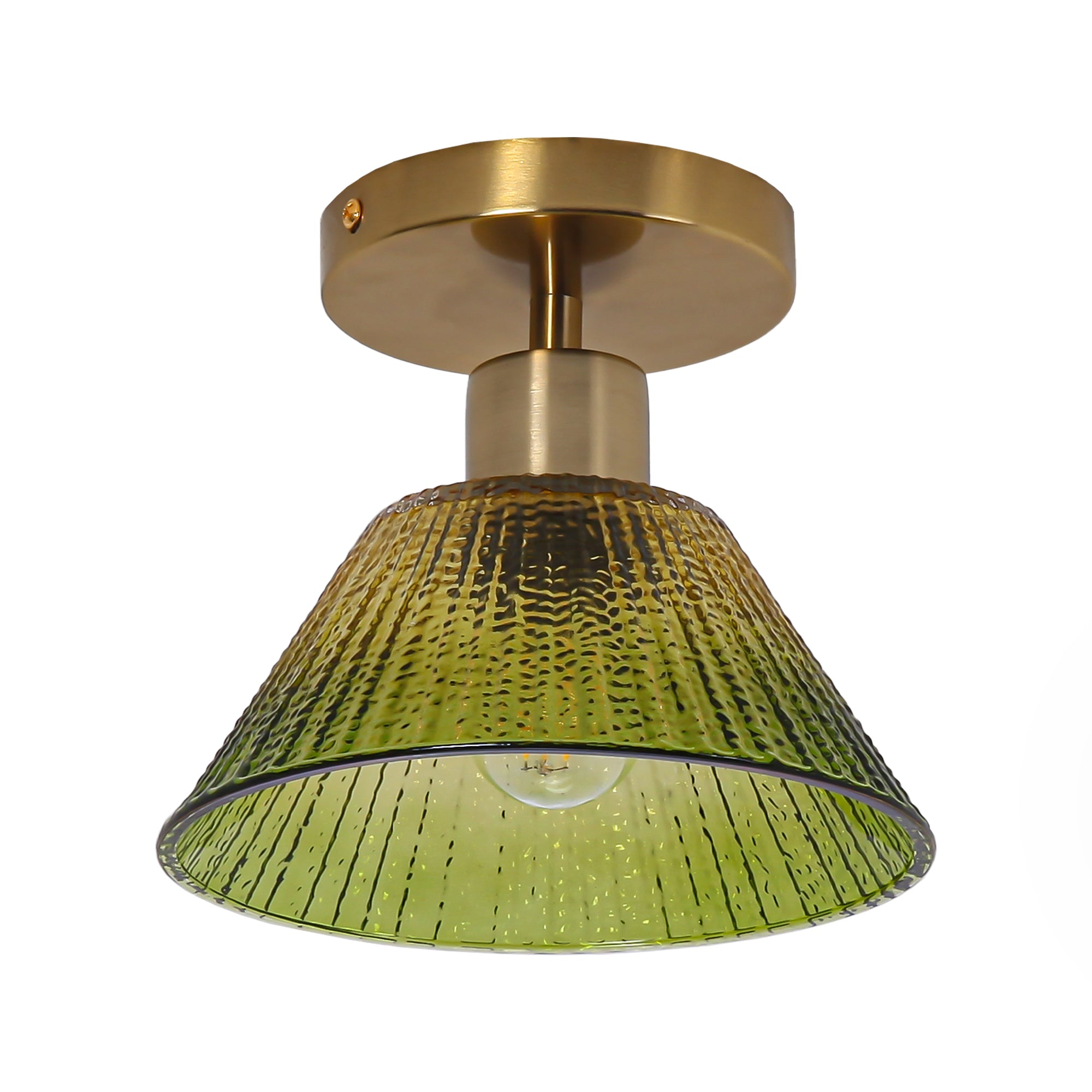 Paula 3.5 Inch 1 Light Semi Flush Mount Ceiling Light