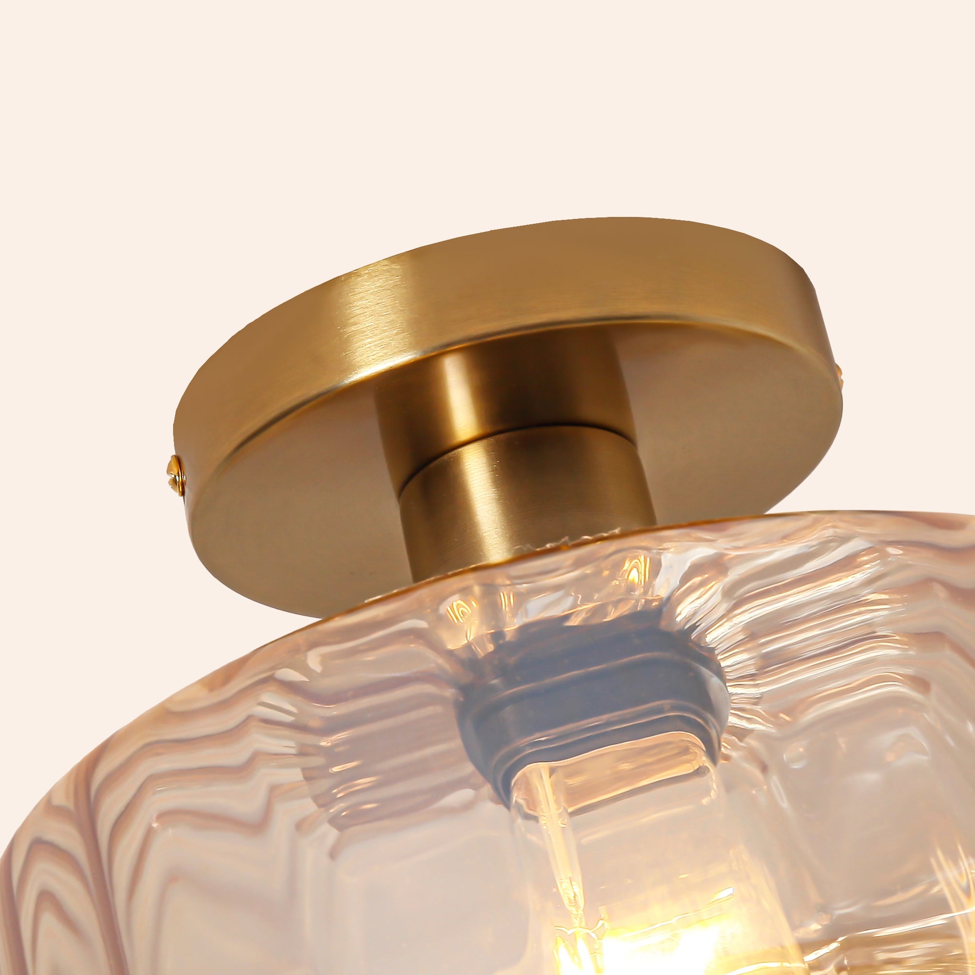 Gerald 1 Light Semi Flush Mount Ceiling Light 9 Inch