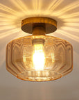 Gerald 1 Light Semi Flush Mount Ceiling Light 9 Inch