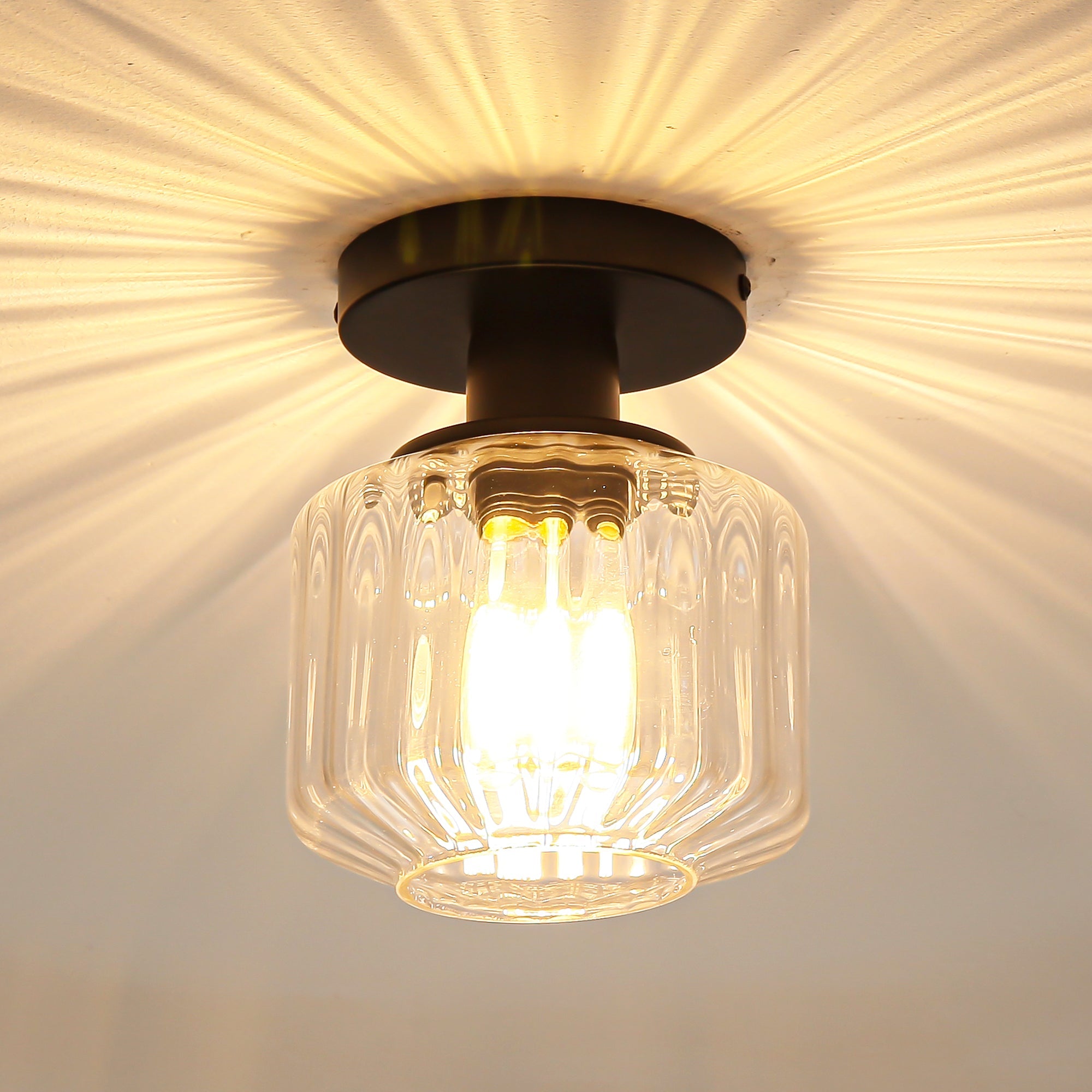 Marico 1 Light Semi Flush Mount Ceiling Light 6 Inch