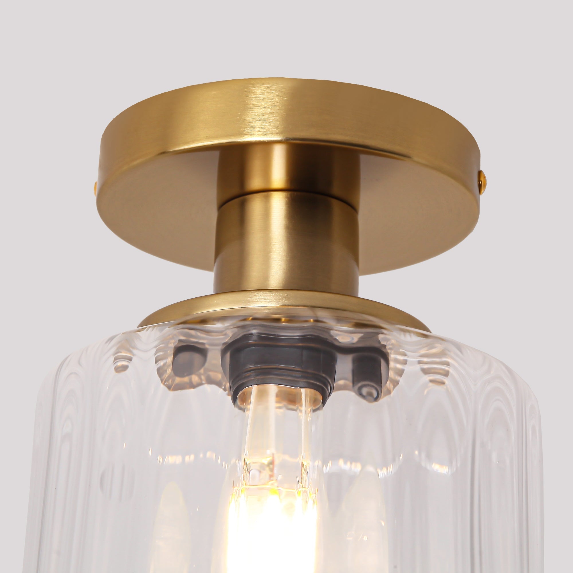 Marico 1 Light Semi Flush Mount Ceiling Light 6 Inch