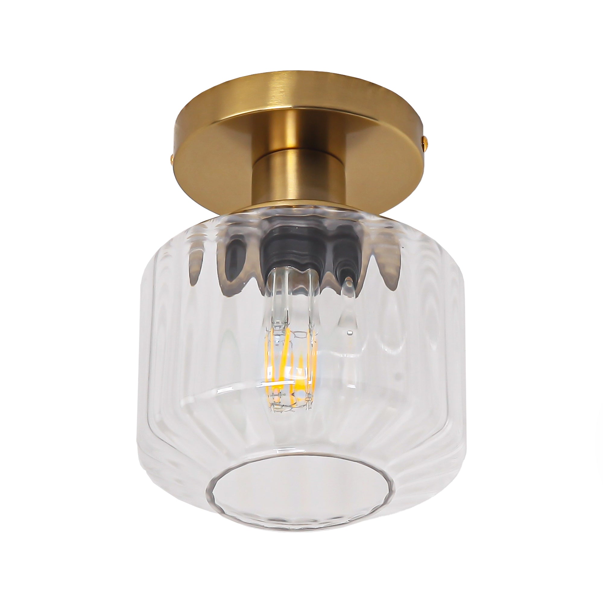 Marico 1 Light Semi Flush Mount Ceiling Light 6 Inch