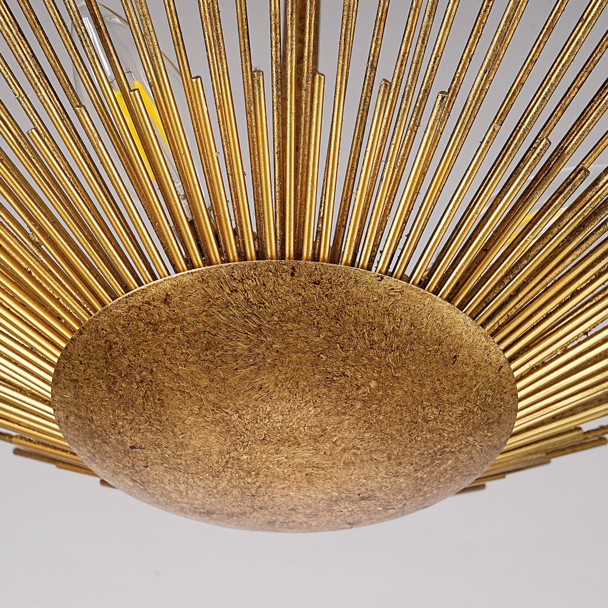 Aveline 3-Light Sculptural Semi-Flush Mount Ceiling Light