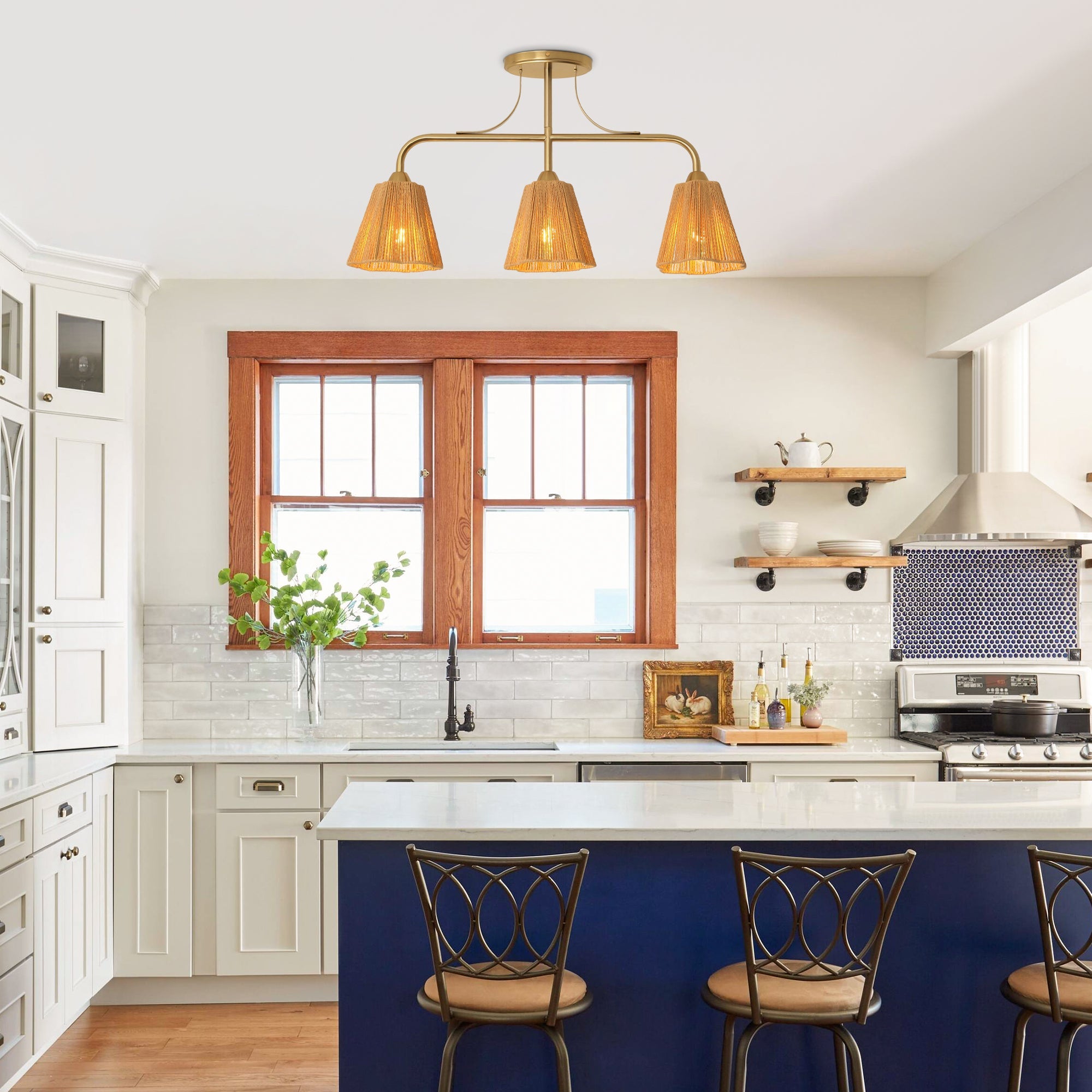 Paddy 3 Light Chandelier 30 Inch