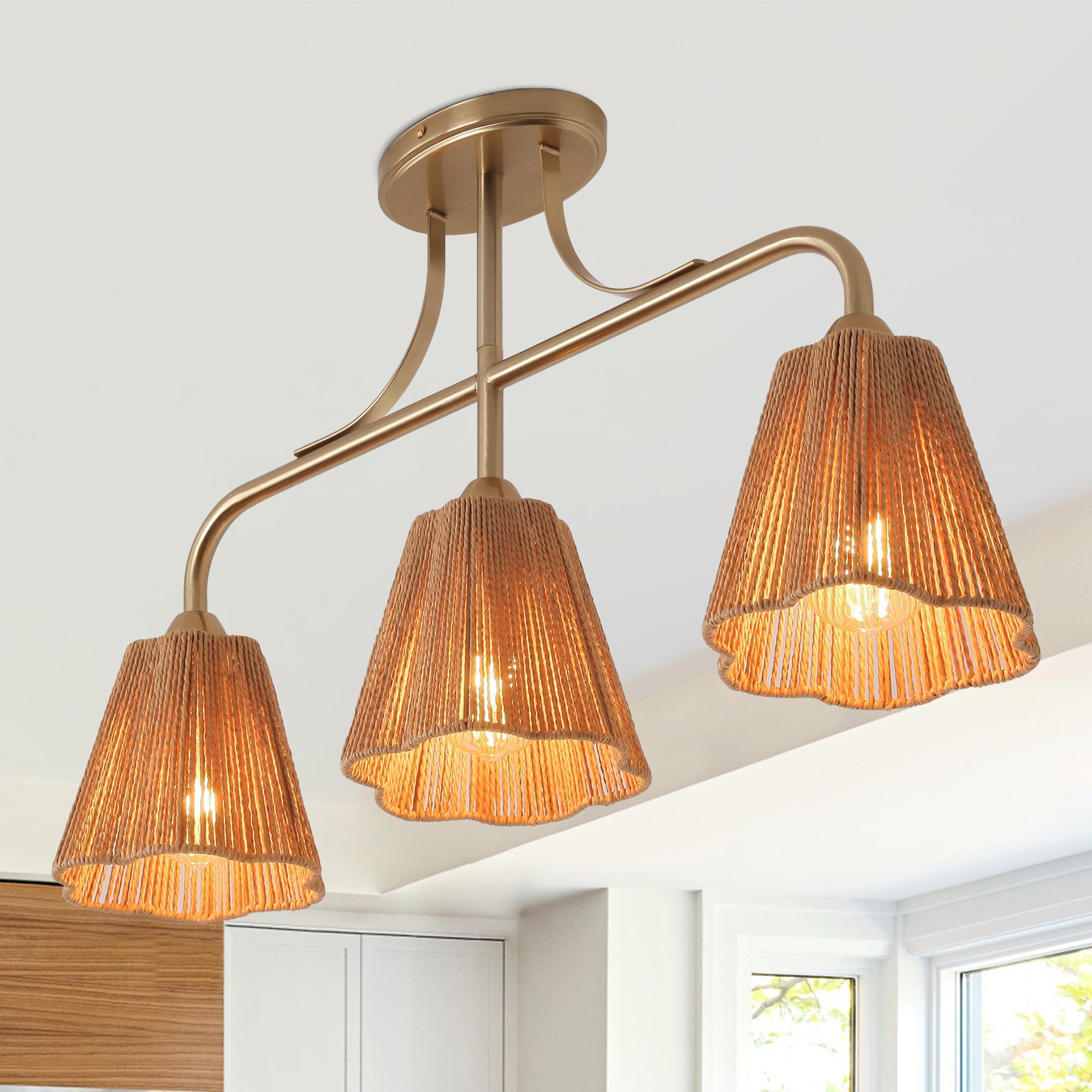 Paddy 3 Light Chandelier 30 Inch