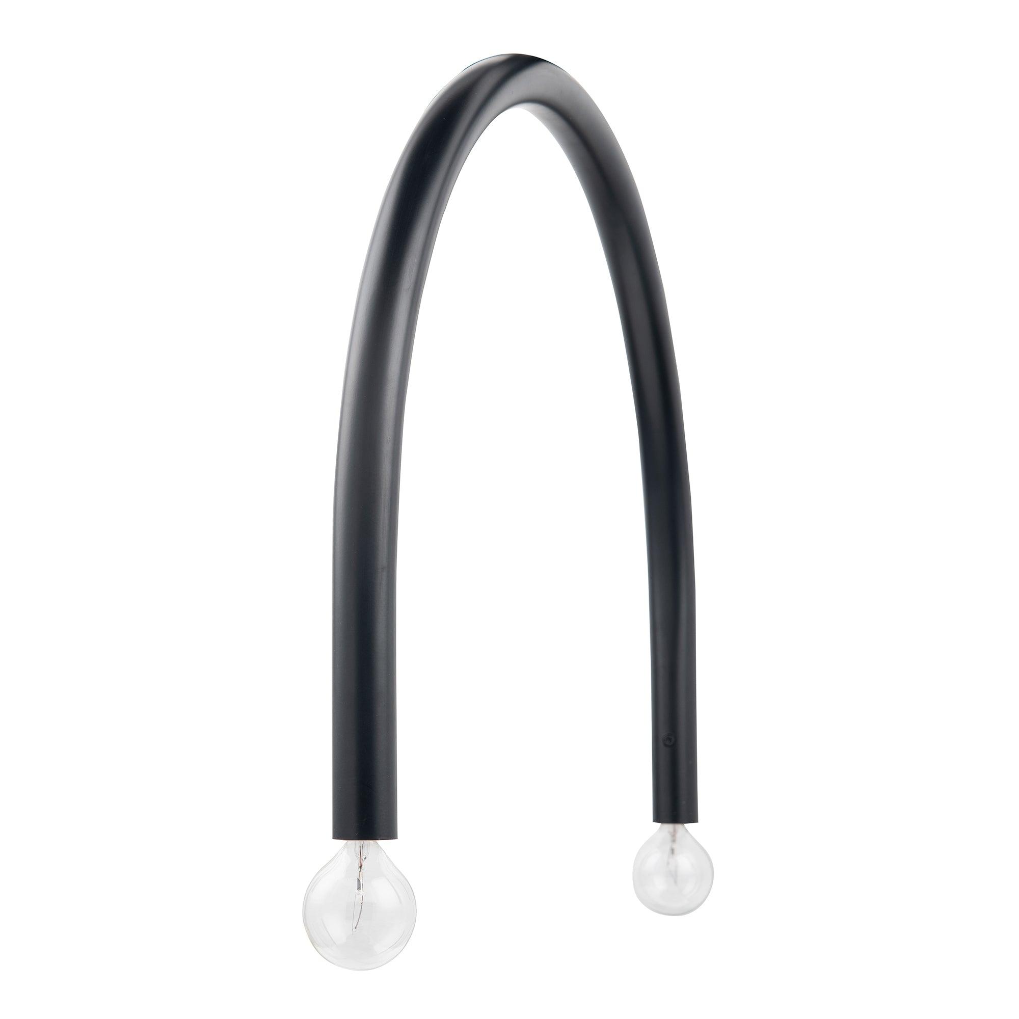 Caboche Mid Century Modern Black 6 Light Dimmable Chandelier