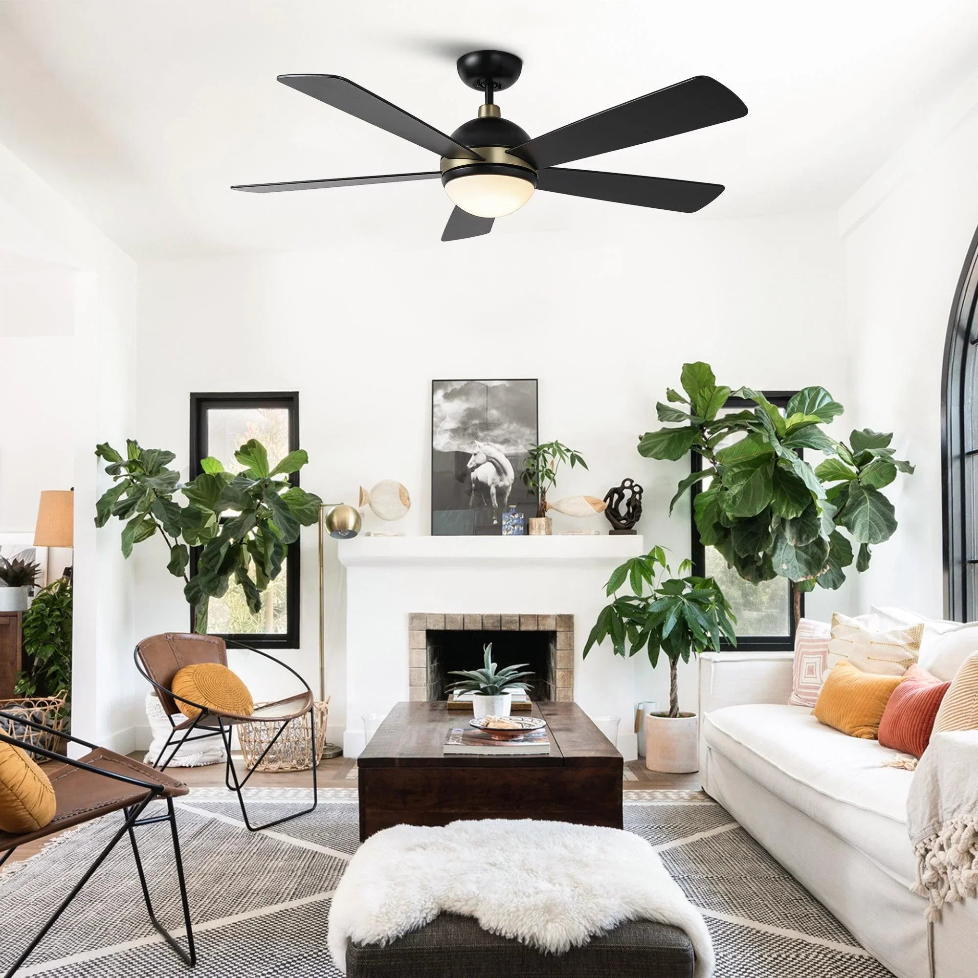 52" Indutrial 5 Blades Ceiling Fan
