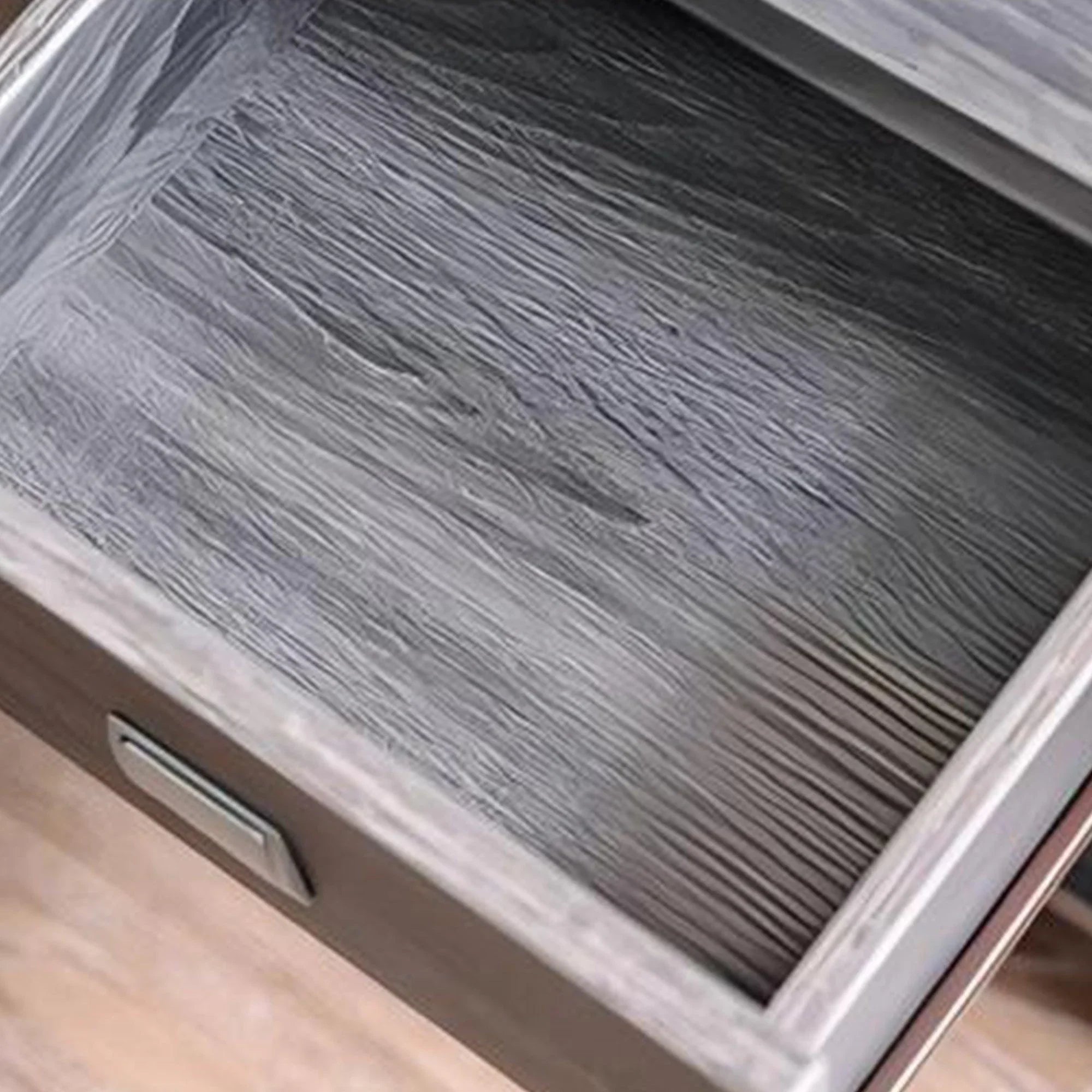 Amity Contemporary Gray End Table