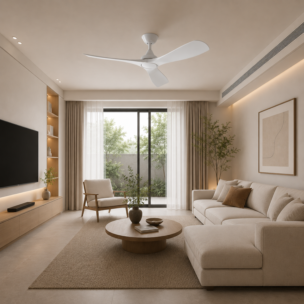 52" Jovie Ceiling Fan with Remote Control