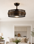 21" Nilgiri Indoor Ceiling Fan With LED Light