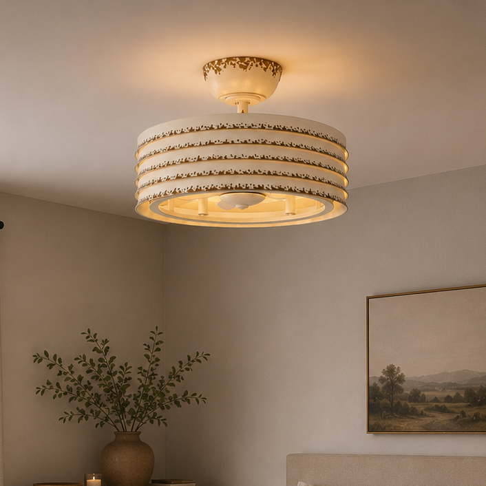 24" Kolkata Hamptons Ceiling Fan