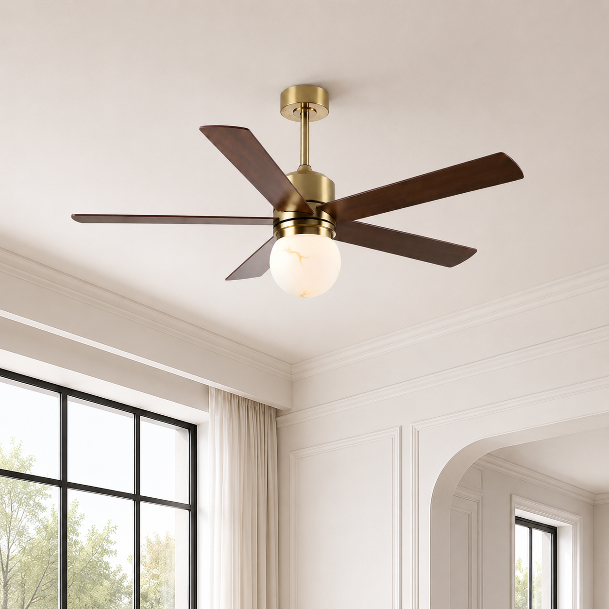 52 Inch Alva Double-sided Blades Ceiling Fan