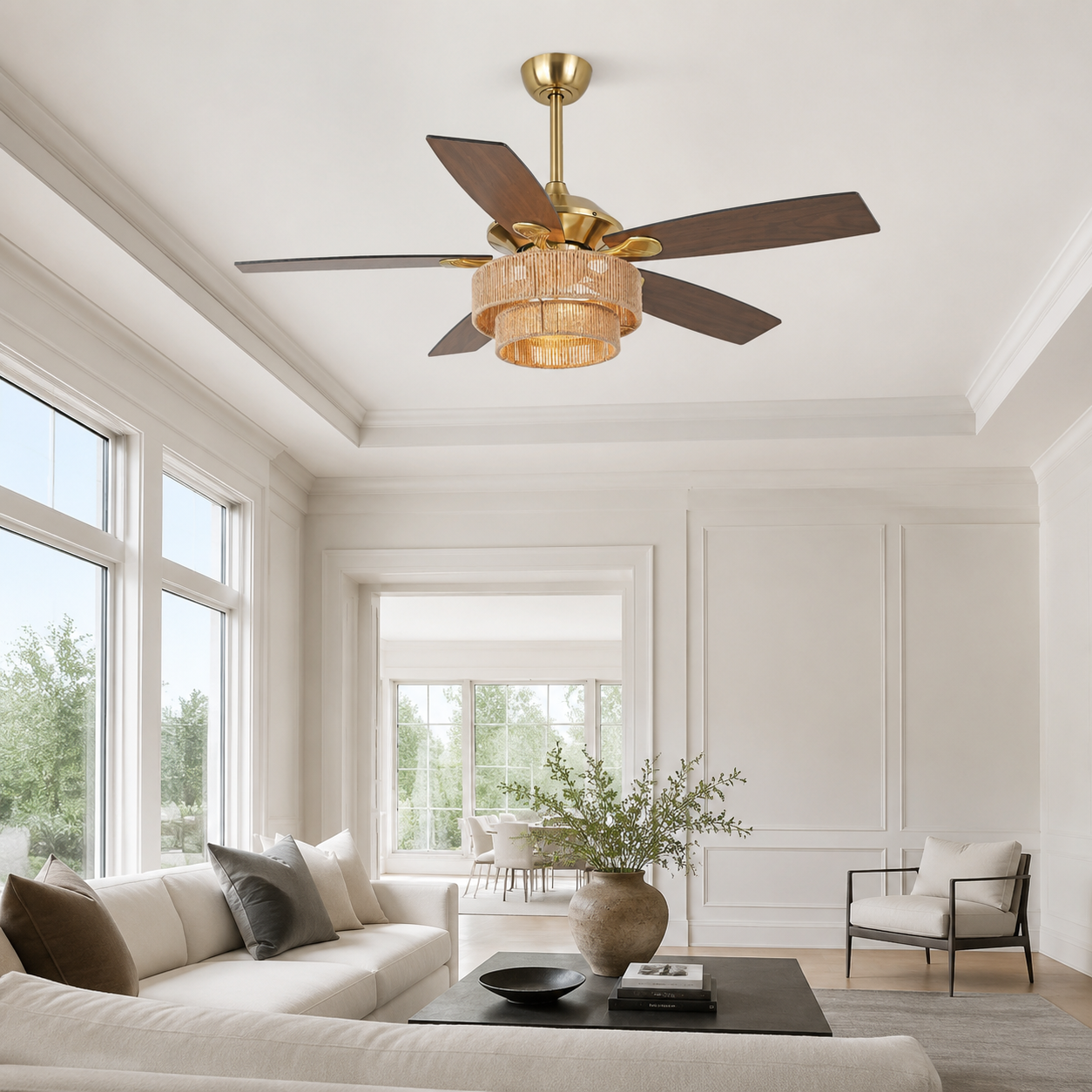 52 Inch Danube Farmhouse Ceiling Fan