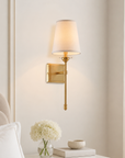Olivia 1-Light Golden Wall Sconce