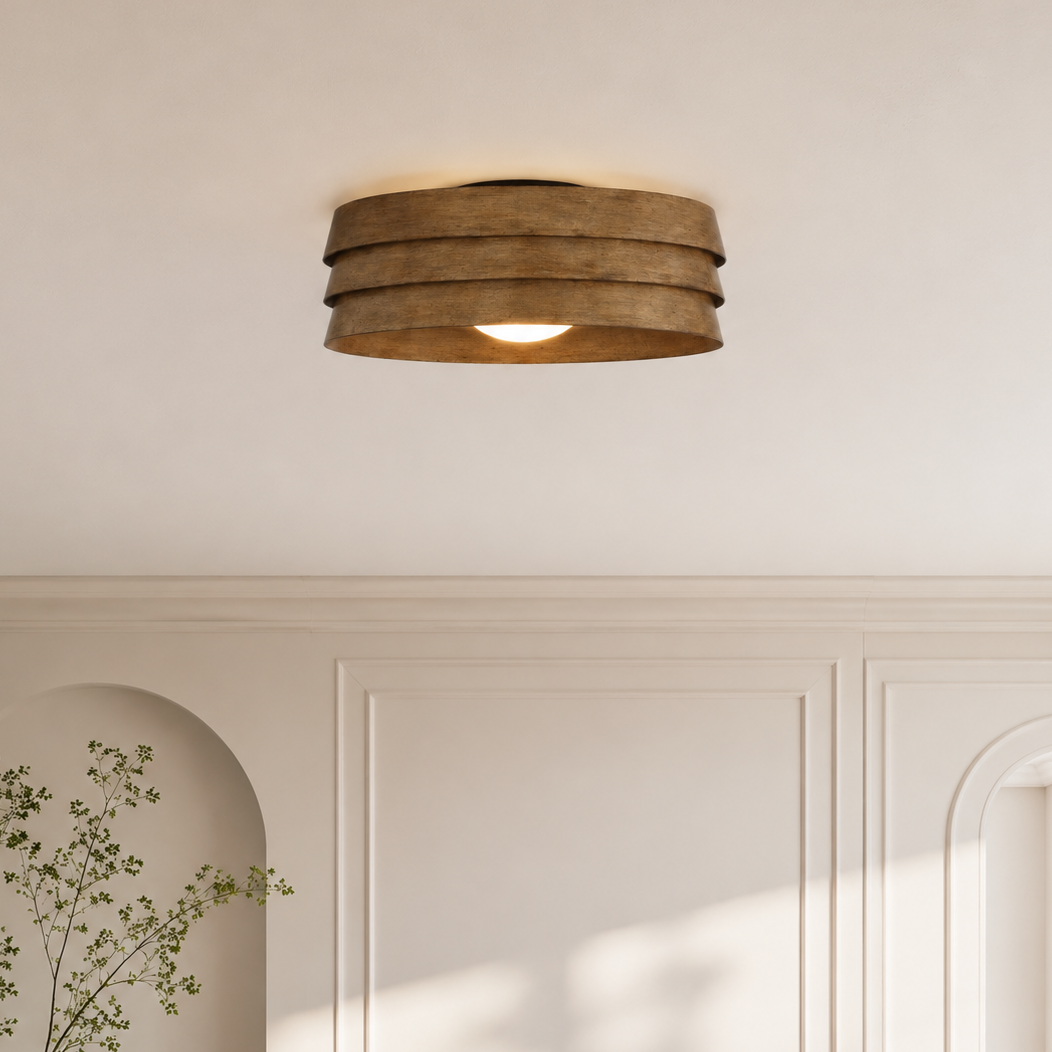 22” Celeste Farmhouse Reversible Ceiling Fan With Light