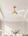 48" Linden DC Motor Reversible Ceiling Fan