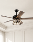 52" New Delhi Industrial Reversible Ceiling Fan