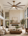 65" Balachandran Industrial Ceiling Fan