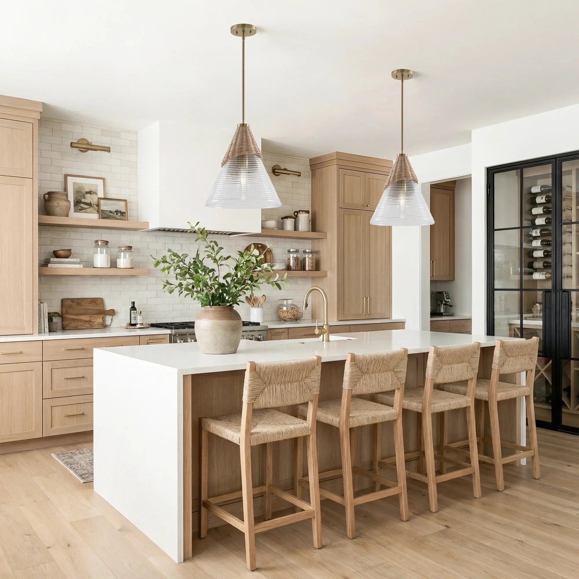 14" Colin Bohemian Island Pendant Light