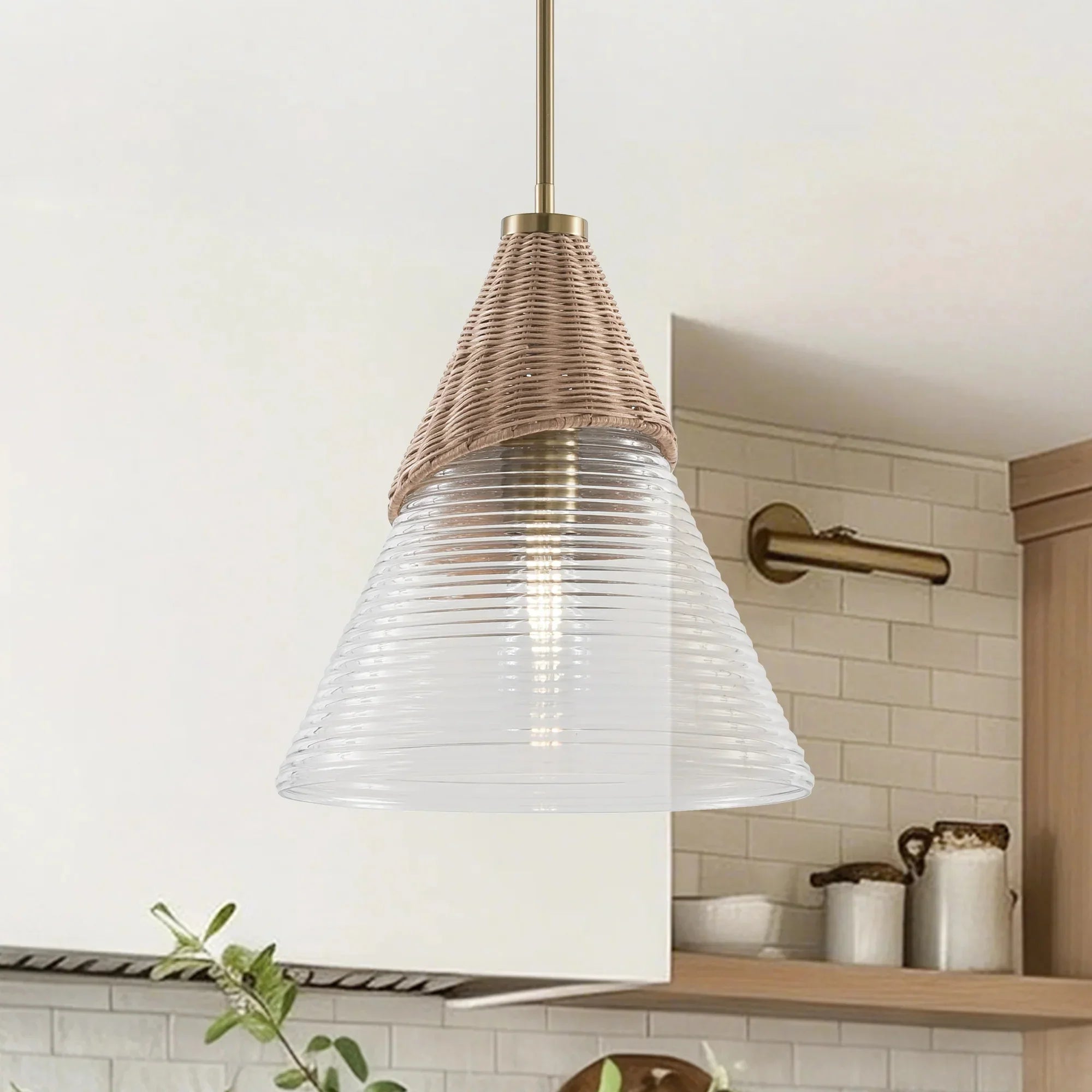 14" Colin Bohemian Island Pendant Light