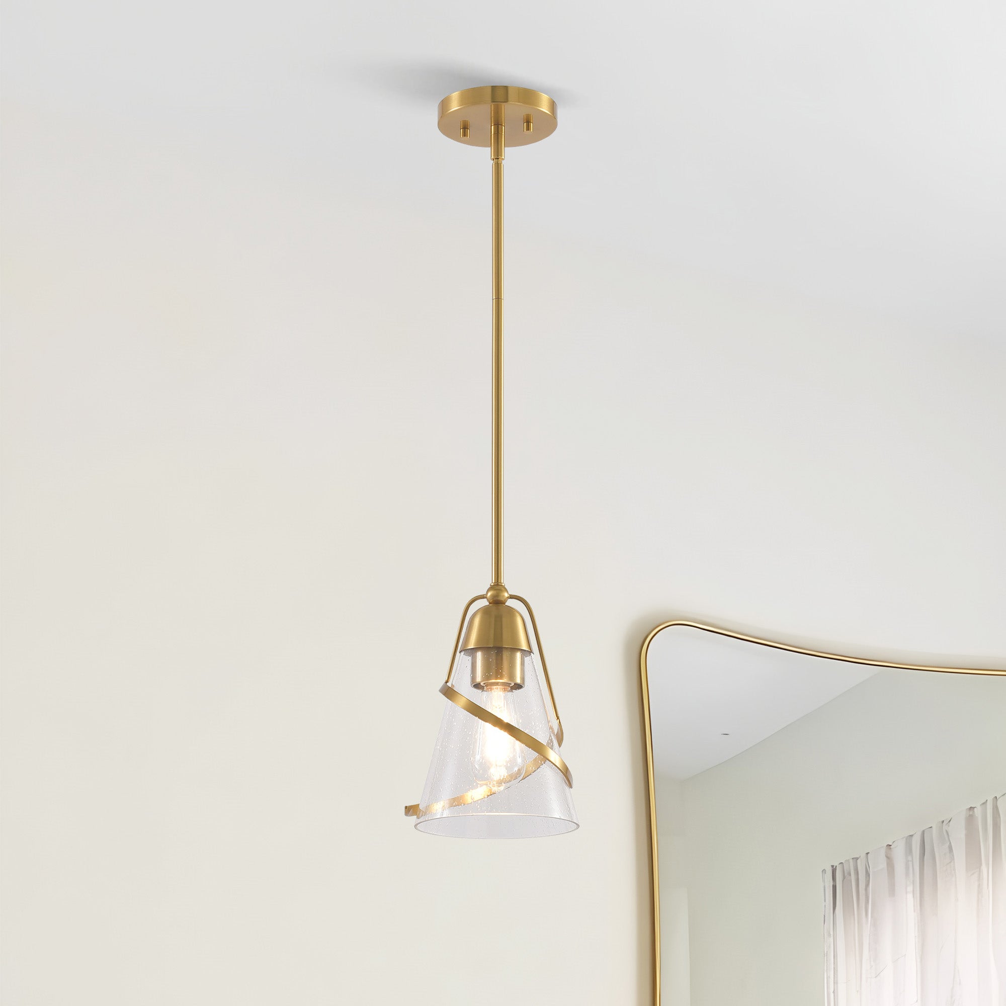 Ryan 1 Light Island Pendant Light 7 Inch