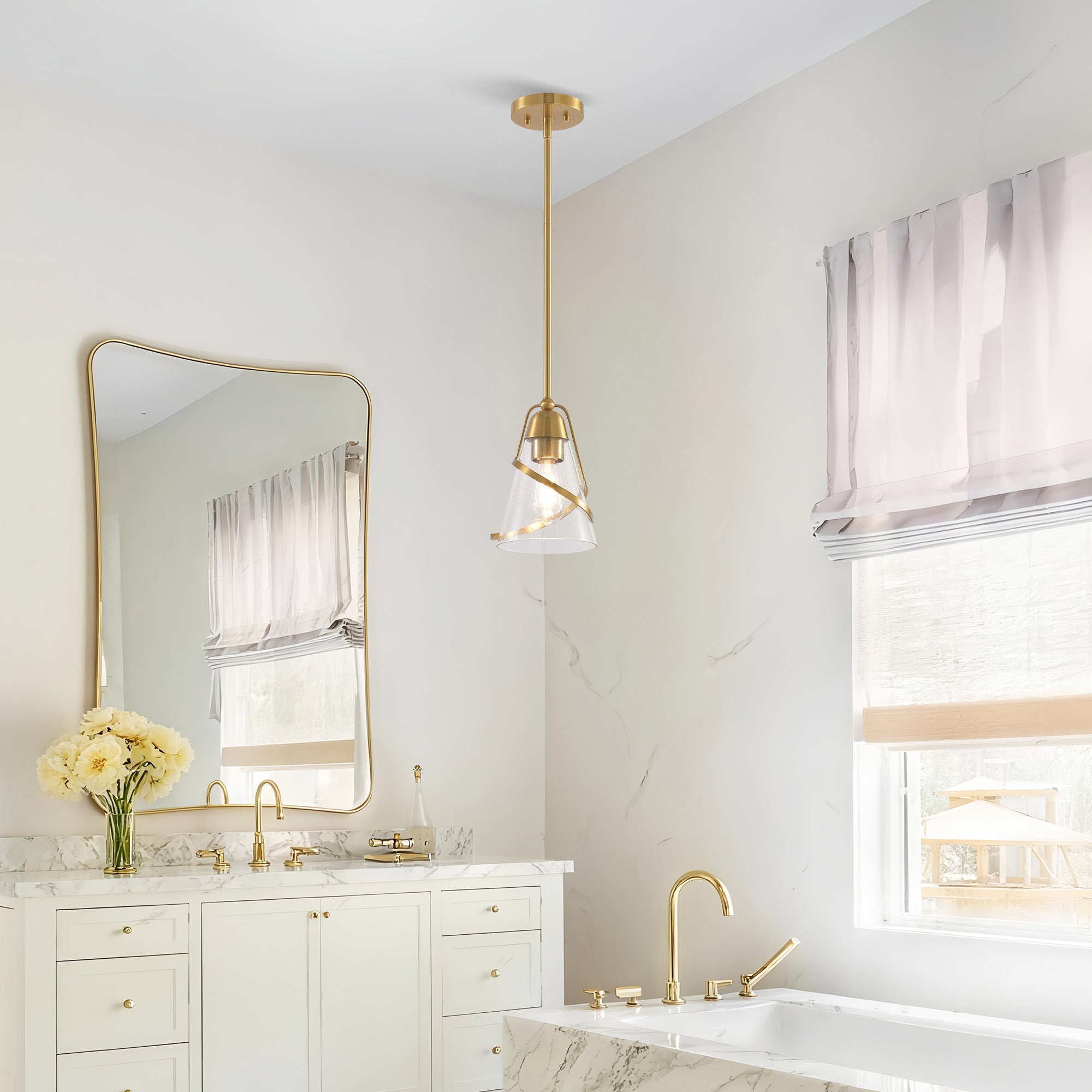 Ryan 1 Light Island Pendant Light 7 Inch