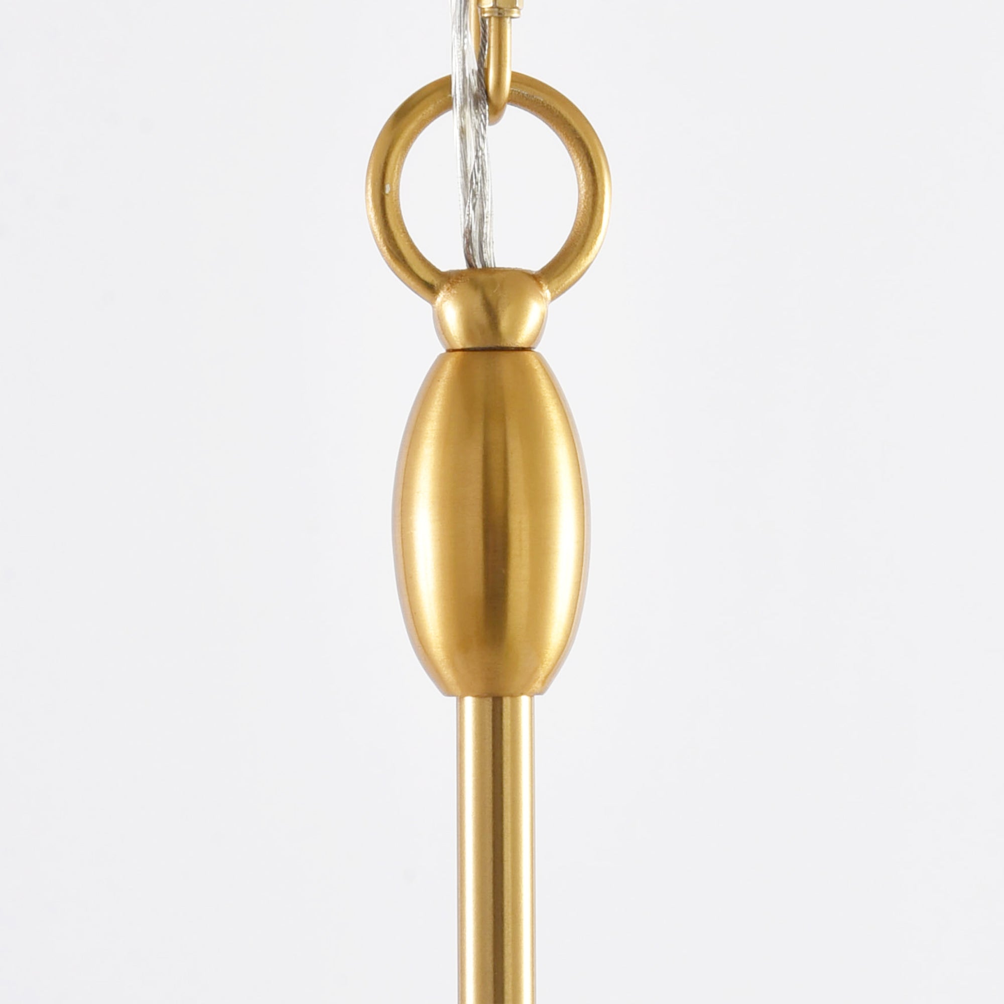 Vito 3 Light Feather Shaped Island Pendant Light 17 Inch