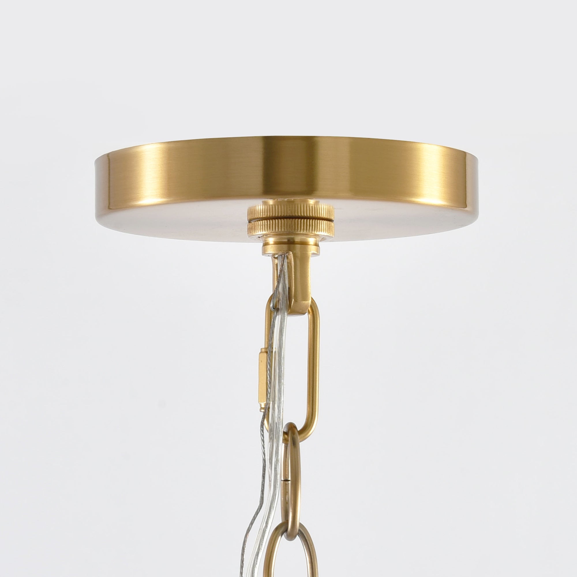 Uriah Golden 5 Light Chandelier 26 Inch