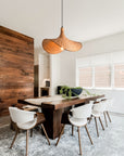 20" Werner Bohemian Bamboo Pendant Light