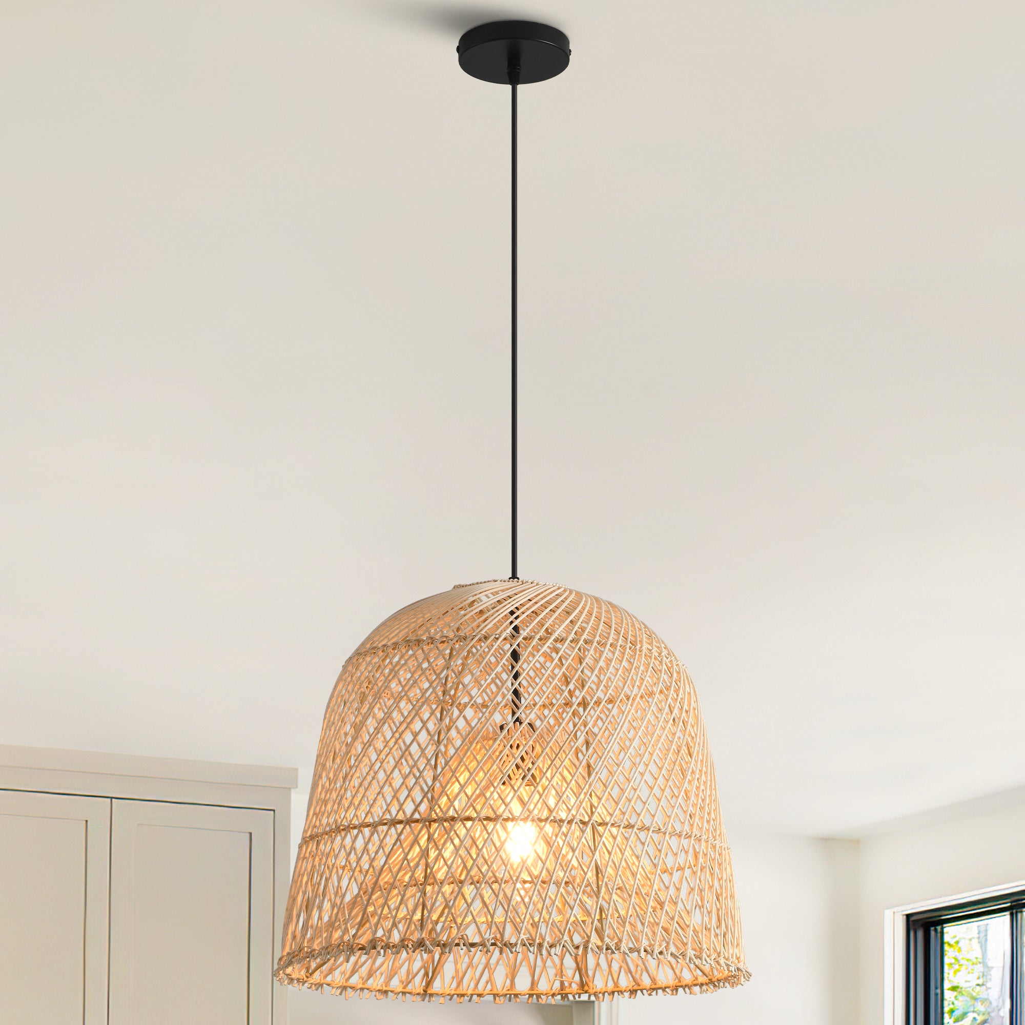 15" Wendell Bohemian Pendant Light