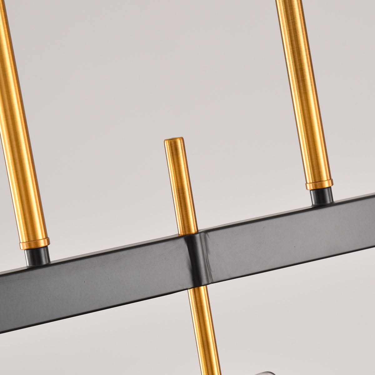 24.4" Sean 3-Light Linear Pendant with Artisan Glass Shades