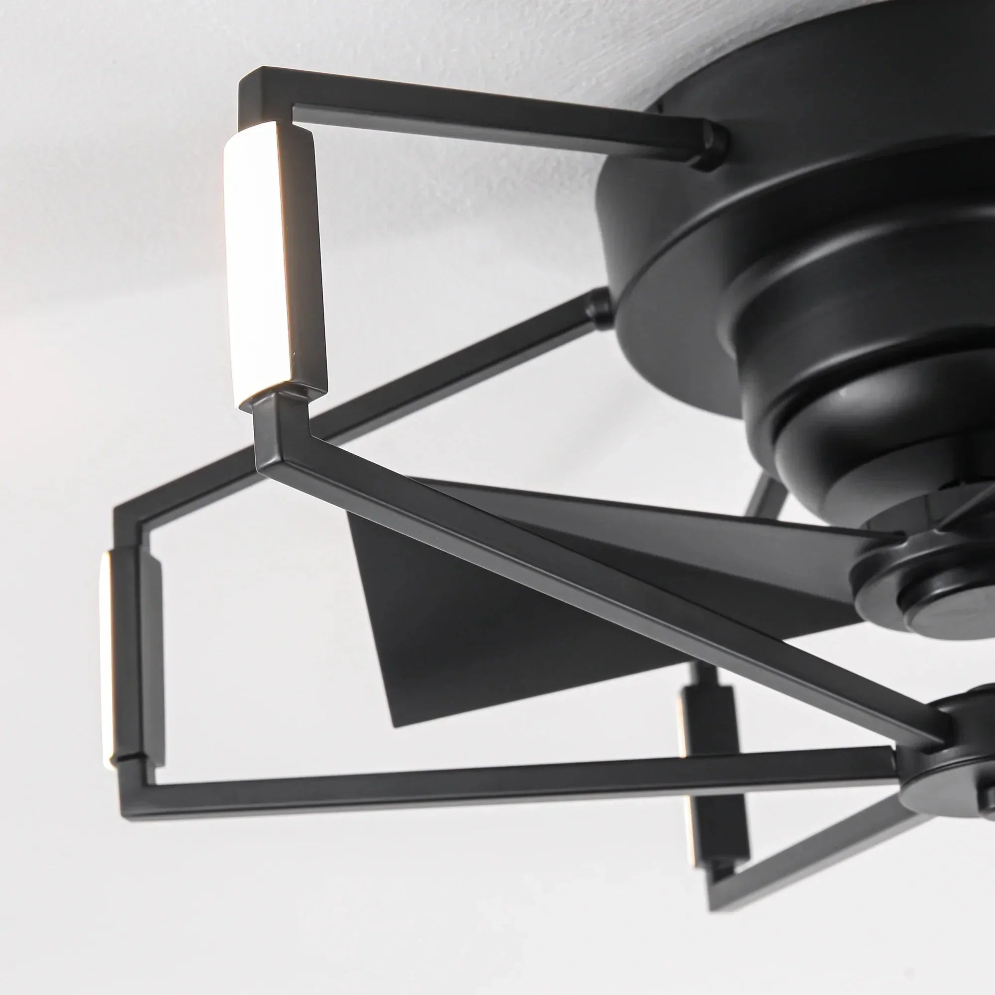 21" Wade Black Industrial Ceiling Fan