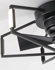 21" Wade Black Industrial Ceiling Fan