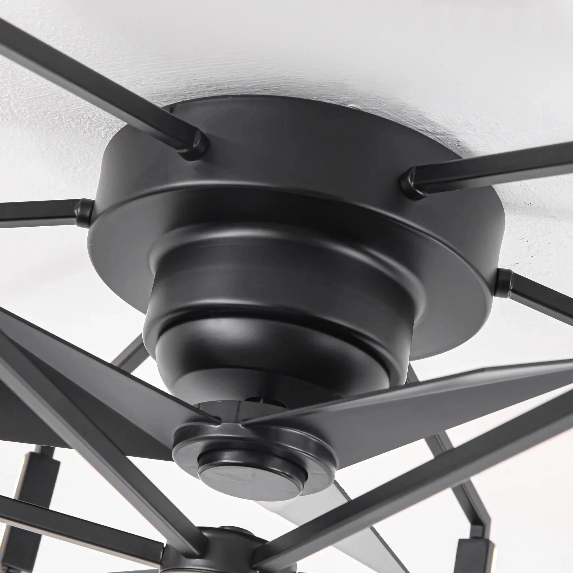 21" Wade Black Industrial Ceiling Fan