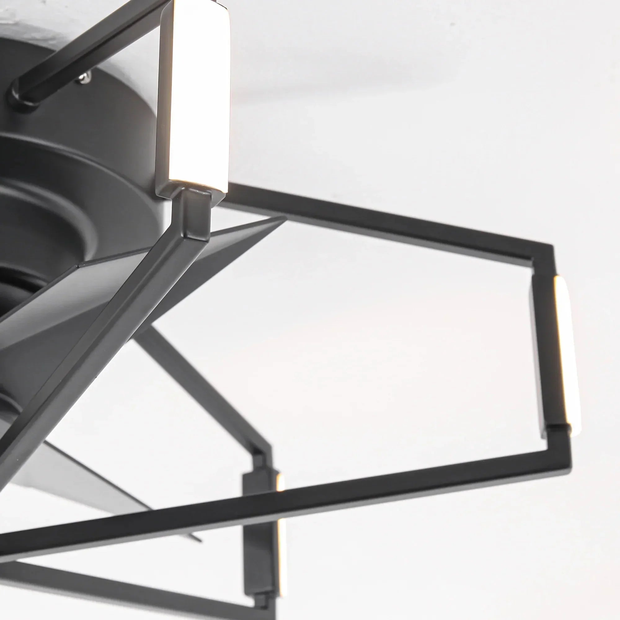 21" Wade Black Industrial Ceiling Fan