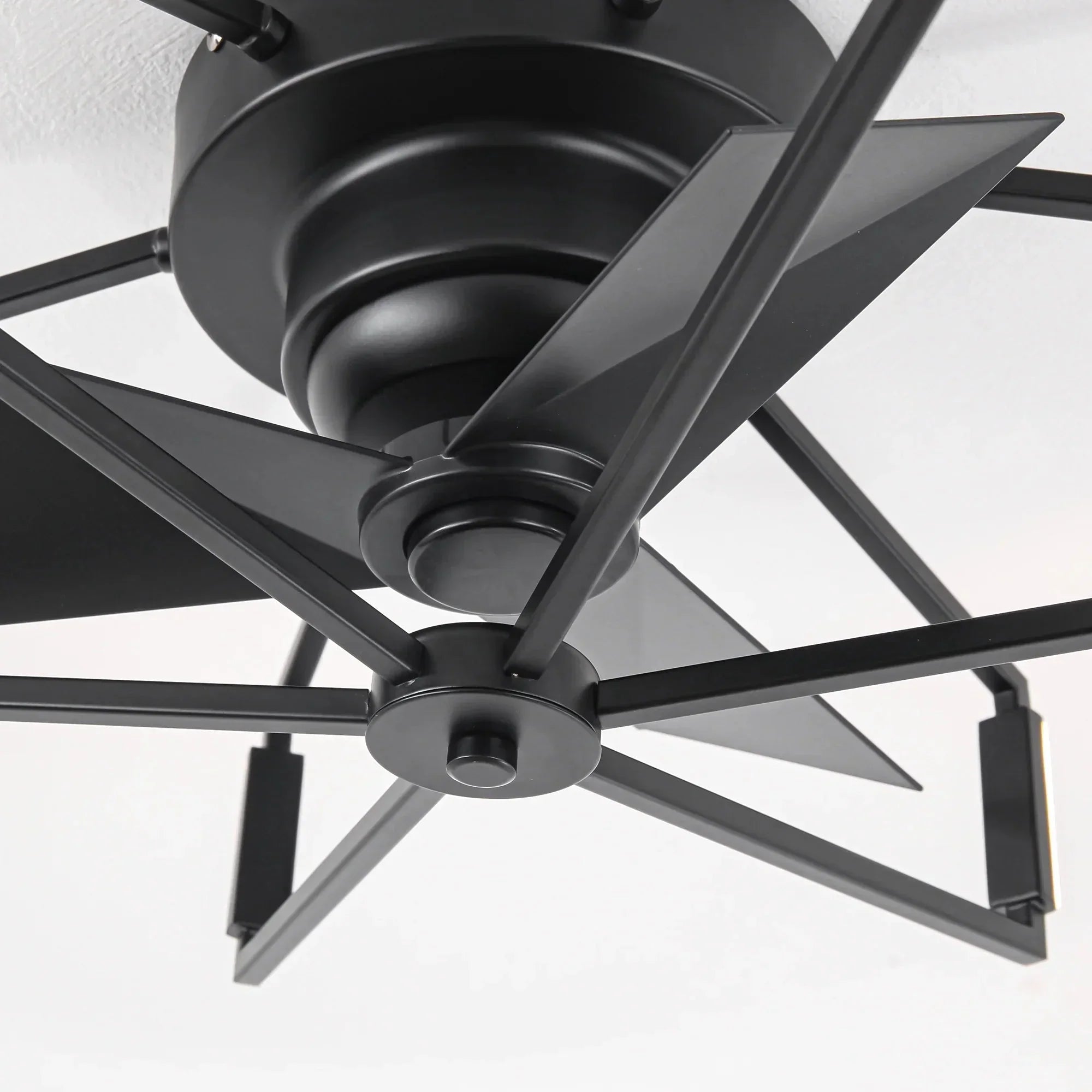 21" Wade Black Industrial Ceiling Fan