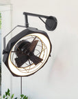 20" Doris Downrod Wall Mount Fan