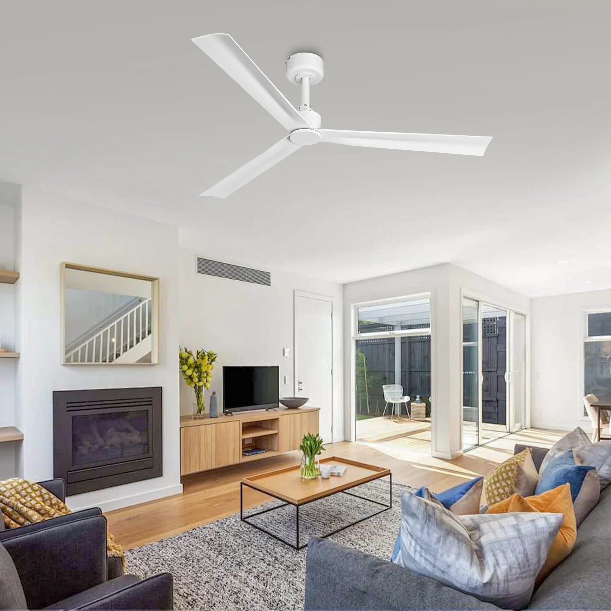 50" Erica Hamptons Ceiling Fan