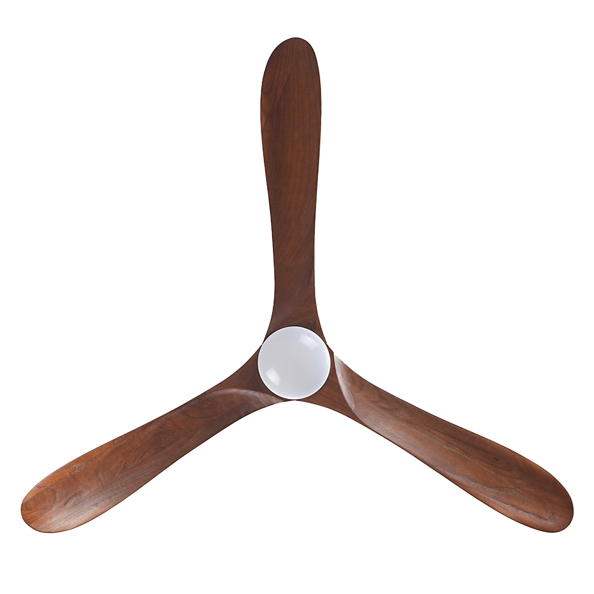 60" Avelor Modern LED Ceiling Fan with Solid Wood Blades