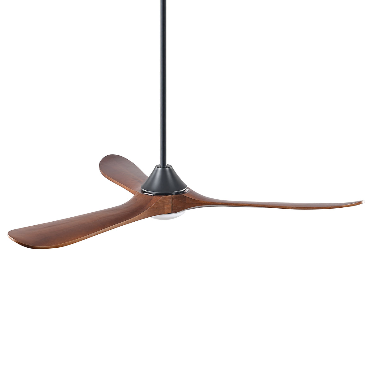 60" Avelor Modern LED Ceiling Fan with Solid Wood Blades