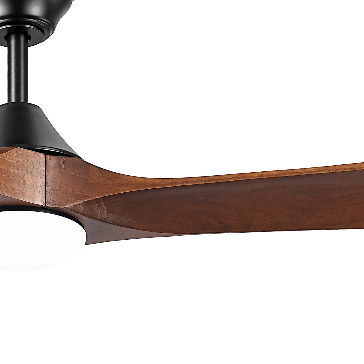 60" Avelor Modern LED Ceiling Fan with Solid Wood Blades