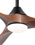 60" Avelor Modern LED Ceiling Fan with Solid Wood Blades