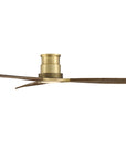 56" Arden Ceiling Fan with Light Kit and Solid Wood Blades